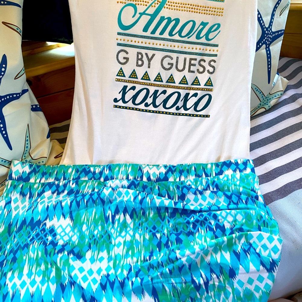 NWOT Skirt And Tank Top Set